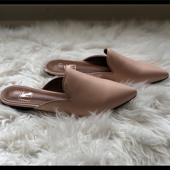 Blush slip on Mule Flats - Picture 2 of 4